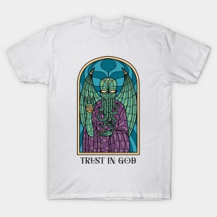 In Cthulhu We Trust: Embrace the Abyss T-Shirt